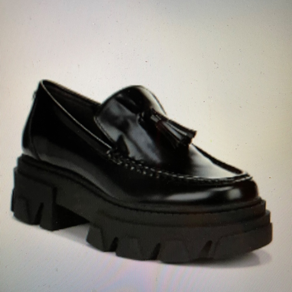 DANDREA LUG SOLE LOAFER - Sam Edelman size 6M Black